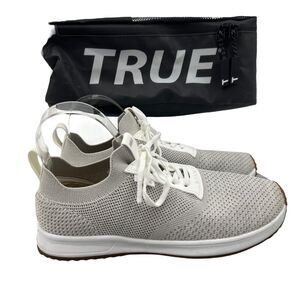 True Linkswear Womens 9.5 Wide Golf Shoes Bone White All Day Knit II Lightweight